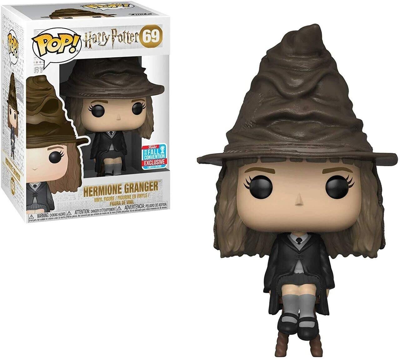 Harry Potter - Hermione Granger (with Sorting Hat) Pop! Vinyl Figure