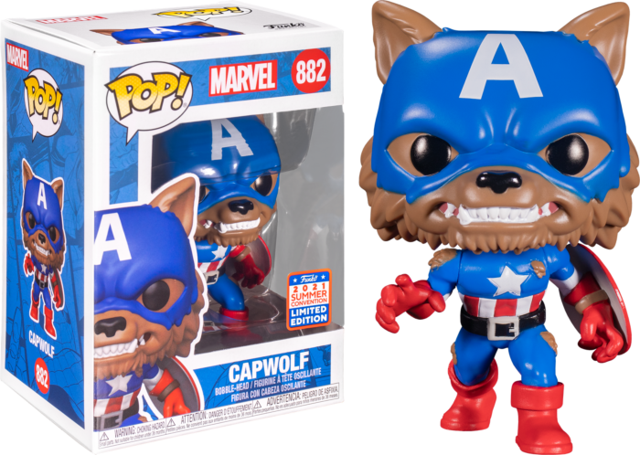 Captain America - Capwolf YotS Pop! Vinyl Figure