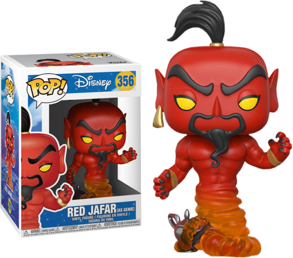 Aladdin - Red Jafar (as Genie) Pop! Vinyl Figure