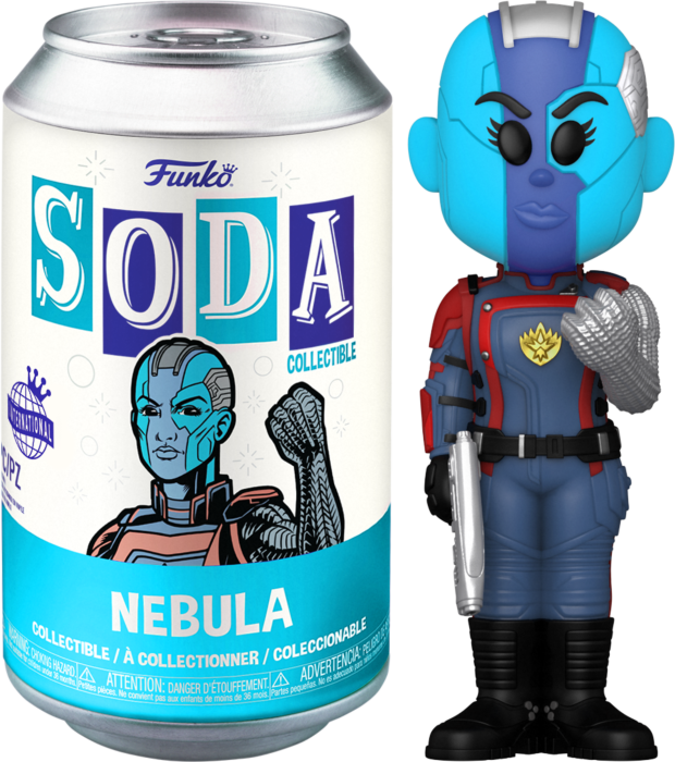 Guardians of the Galaxy Vol. 3 - Nebula SODA Vinyl Figure in Collector Can (International Edition)