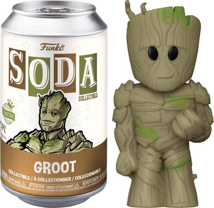 Guardians of the Galaxy Vol. 3 - Groot SODA Vinyl Figure in Collector Can (International Edition)