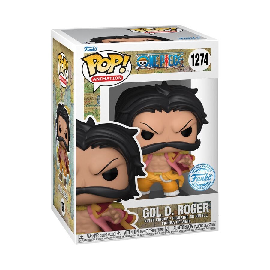 One Piece - Gol D. Roger Pop! Vinyl Figure (box Minor damaged)