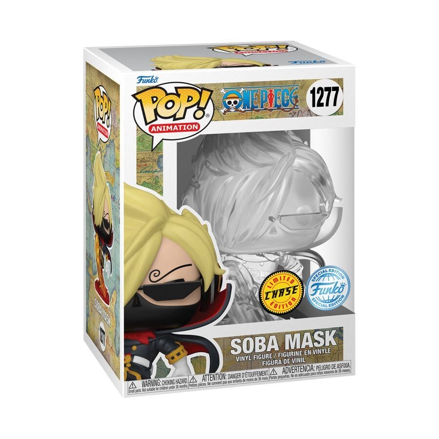 One Piece - Soba Mask (Raid Suit) Sanji Chase Pop! Vinyl  Figure Bundle of 6 (set of 6 Pops)