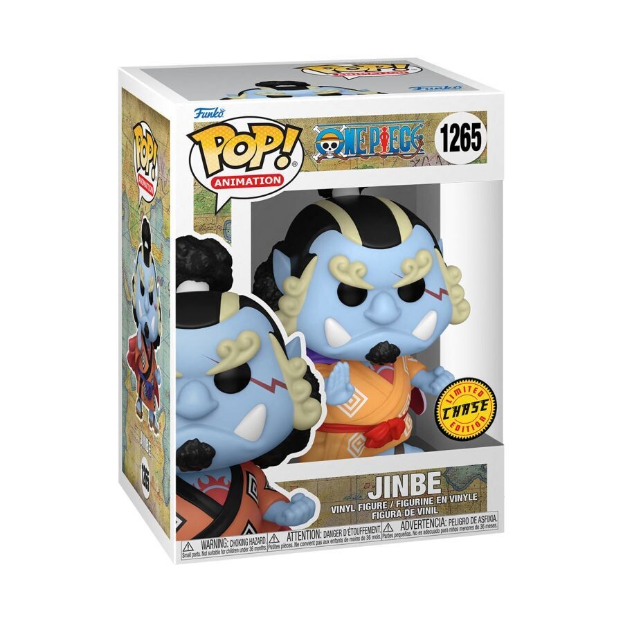 One Piece - Jinbe Chase Pop! Vinyl  Figure Bundle of 6 (set of 6 Pops)