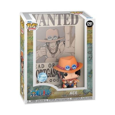 One Piece - Portgas D Ace Wanted Pop! Cover Figure
