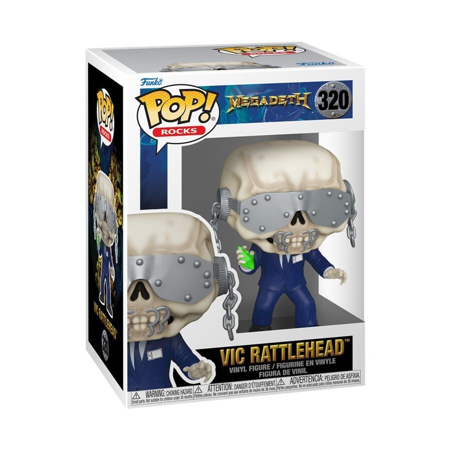 Megadeth - Vic Rattlehead Pop! Vinyl Figure