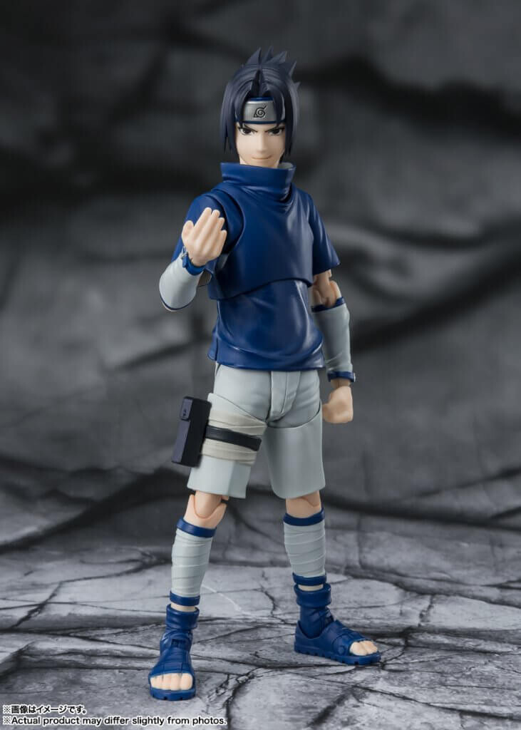 S.H.FIGUARTS Sasuke Uchiha-Ninja Prodigy Of The Uchiha Clan Bloodline Figure