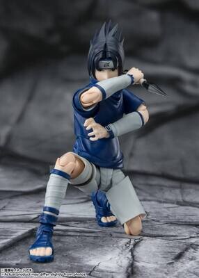 S.H.FIGUARTS Sasuke Uchiha-Ninja Prodigy Of The Uchiha Clan Bloodline Figure view 2 - Mighty Toys Australia