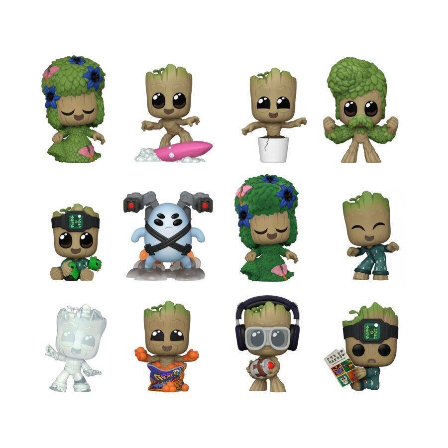 I Am Groot (TV) - Mystery Minis Box of 12 Figures