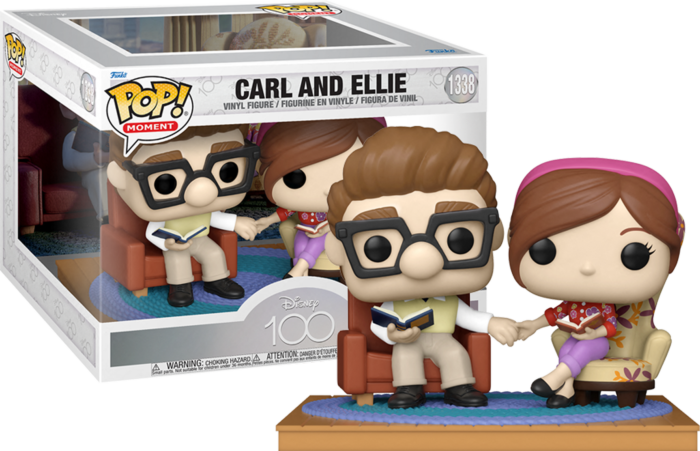 Disney: D100 - Carl and Ellie Pop! Vinyl Moment Figure