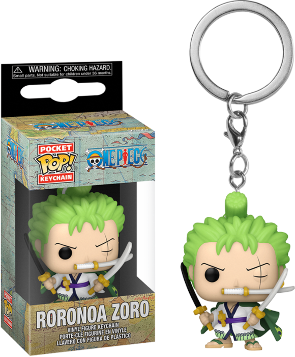 One Piece - Roronoa Zoro Pop! Keychain Figure