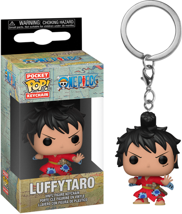 One Piece - Luffytaro in Kimono Pop! Keychain Figure