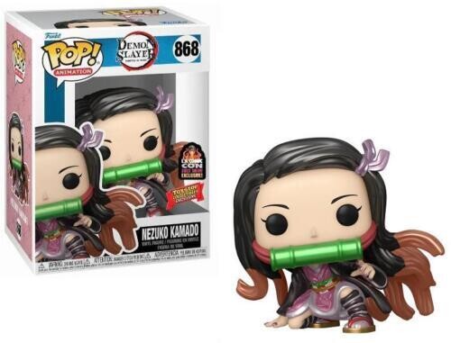 Demon Slayer - Nezuko Kamado Metallic Pop! Vinyl Figure (L.A Comic Con Sticker)