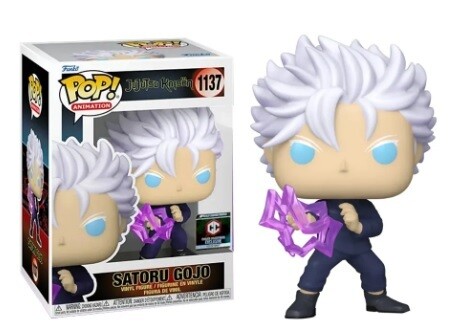 Jujutsu Kaisen - Satoru Gojo Hollow Purple Pop! Vinyl Figure (Chalice Collectibles Sticker) (Box minor Damaged)
