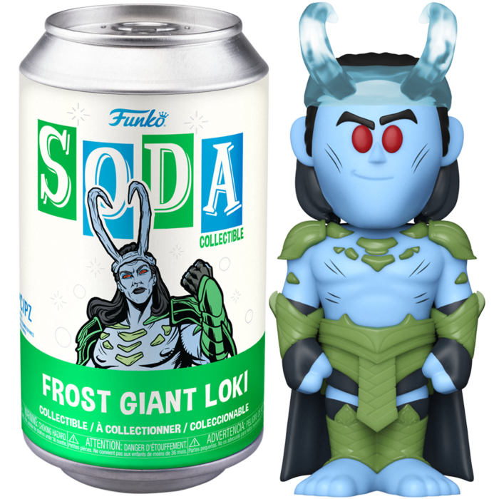 What If - Loki Frost Giant Vinyl Soda Vinyl Figure in Collector Can (International Edition)