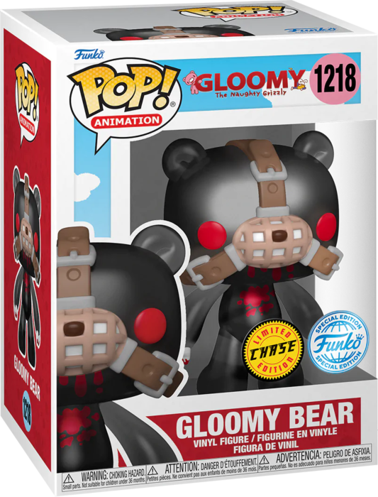 Mori Chack - Gloomy Bear Chase Translucent Pop! Vinyl Figure Bundle of 6 (set of 6 Pops)