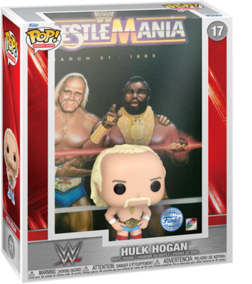 WWE - Hulk Hogan WrestleMania I Pop! Covers Vinyl Figure
