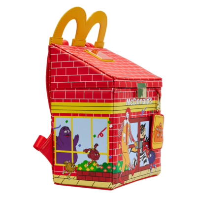 McDonald’s - Happy Meal 10” Faux Leather Mini Backpack