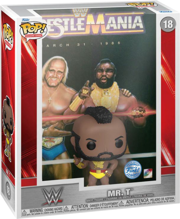 WWE - Mr. T WrestleMania I Pop! Covers Vinyl Figure