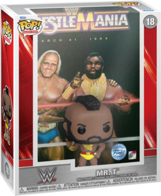 WWE - Mr. T WrestleMania I Pop! Covers Vinyl Figure