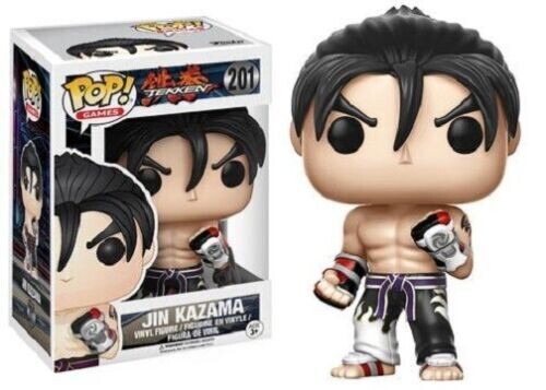 Tekken- Jin Kazama Pop! Vinyl Figure (Black/ White Pants)