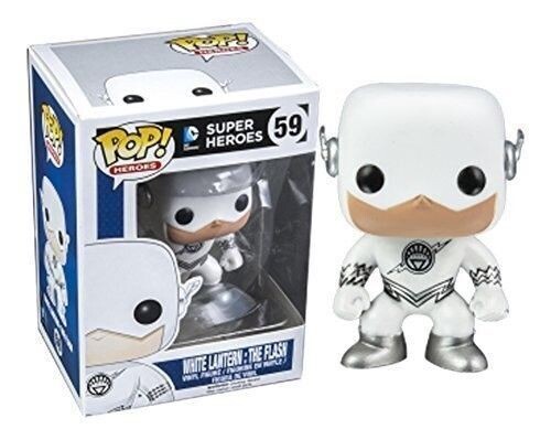 DC Comics Super Heroes: White Lantern The Flash Pop Vinyl Figure