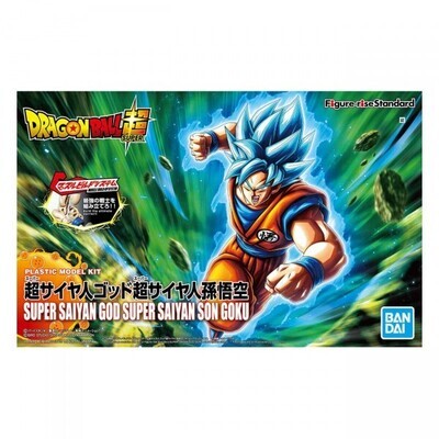 Bandai Dragon Ball Super Super Saiyan God Super Saiyan Son Goku Figure-Rise Model Kit