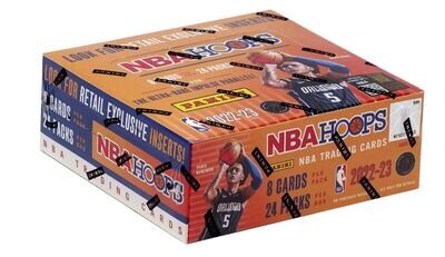 Panini 2022 - 2023 NBA Hoops Basketball Retail Booster Box (sealed)
