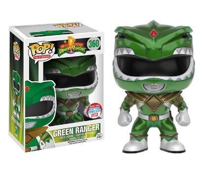 Power Rangers - Green Ranger Metallic Pop! Vinyl Figure (New York Comic Con Exclusive)