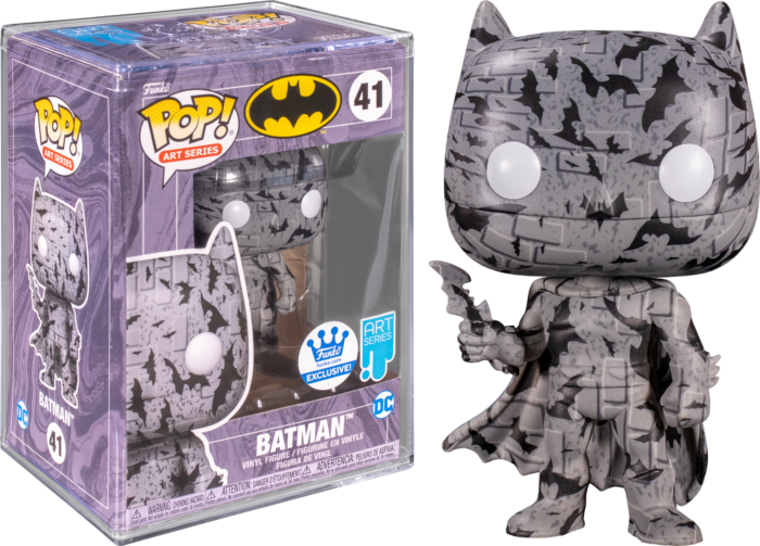 Batman - Batman Day Artist Series Pop! Vinyl Figure with Pop! Protector (Funko Shop Exclusive)