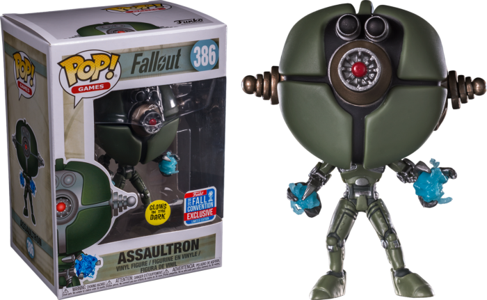 Fallout - Assaultron Glow in the Dark Pop! Vinyl Figure (2018 Fall Convention Exclusive)