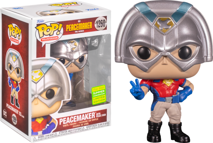 Peacemaker (2022) - Peacemaker with Peace Sign Pop! Vinyl Figure (2022 Summer Convention Exclusive)