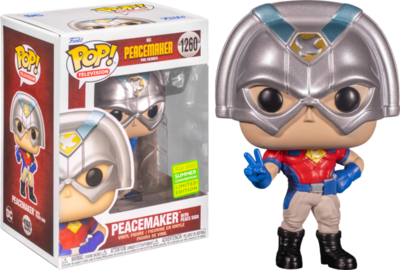 Peacemaker (2022) - Peacemaker with Peace Sign Pop! Vinyl Figure (2022 Summer Convention Exclusive)