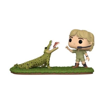 The Crocodile Hunter - Steve Irwin with Agro Pop! Moment Vinyl Figure - alternate product image 2