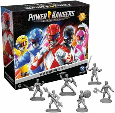 Power Rangers RPG Hero Miniatures Set 1