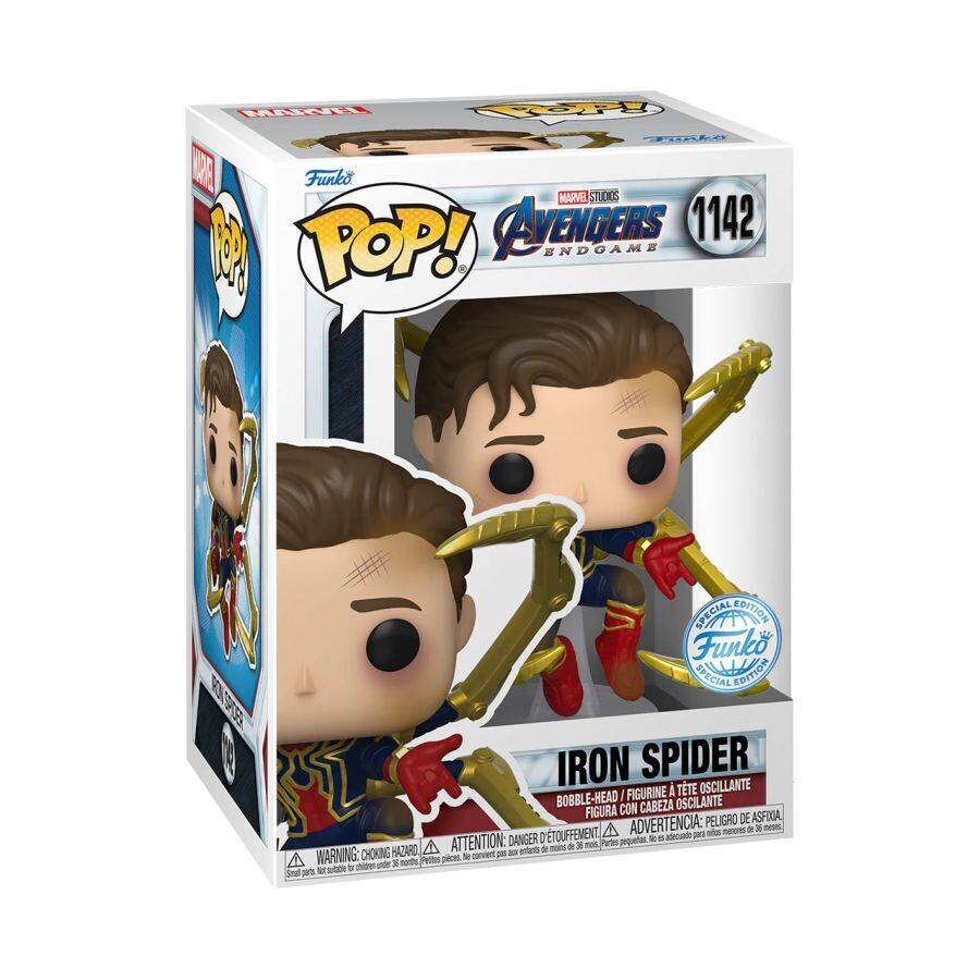 Avengers 4: Endgame - Spider-Man Unmasked  Pop! Vinyl Figure