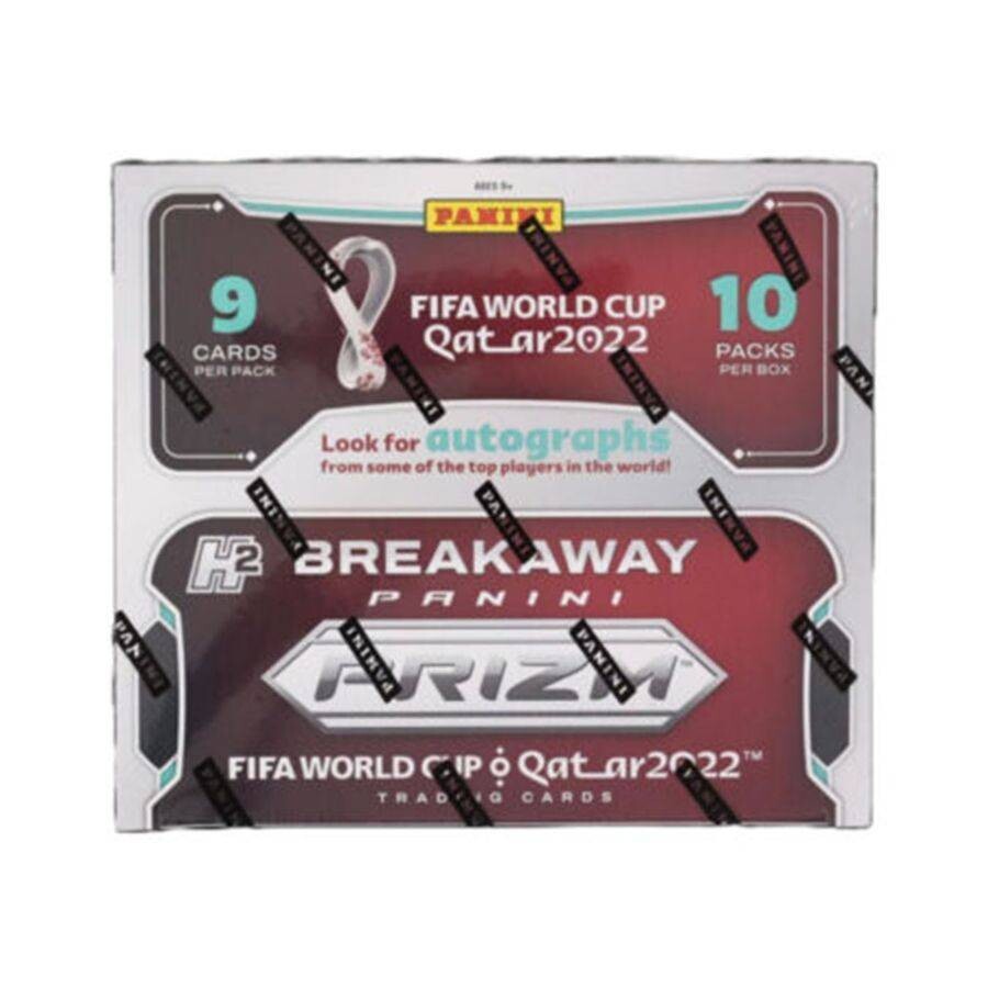 Soccer - 2022 Prizm Breakaway FIFA World Cup Soccer Cards (Display of 10) Sealed Box