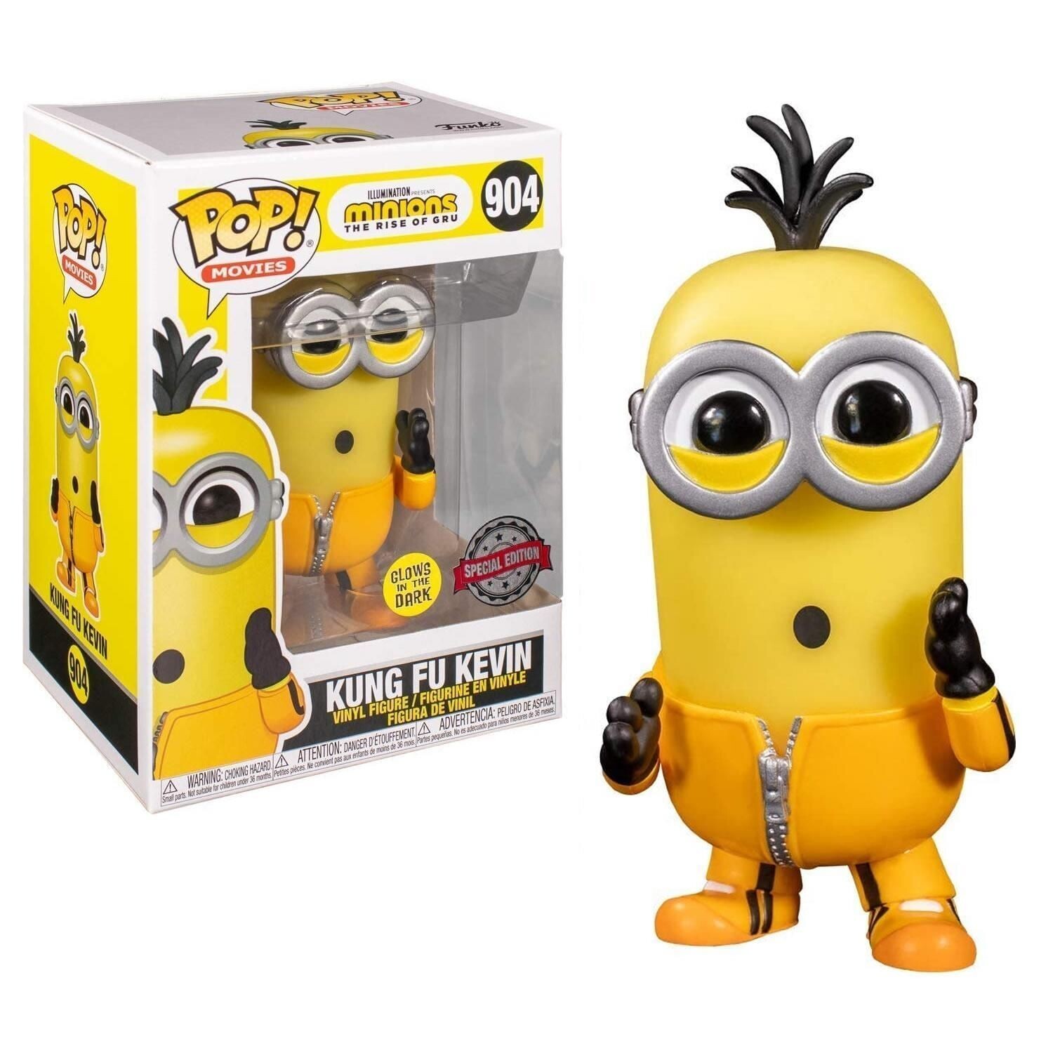 Minions 2: Rise Of Gru- Kung Fu Kevin Pop! Vinyl Figure (Box Damaged)