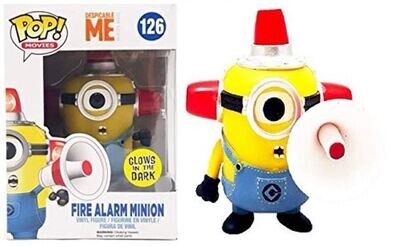 Despicable Me - Fire Alarm Minion Glow Pop! Vinyl Figure