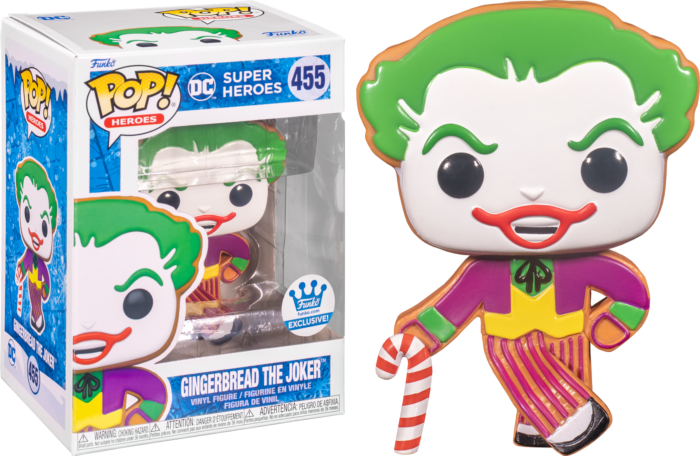 DC Super Heroes - Gingerbread The Joker Pop! Vinyl Figure (Funko Exclusive)