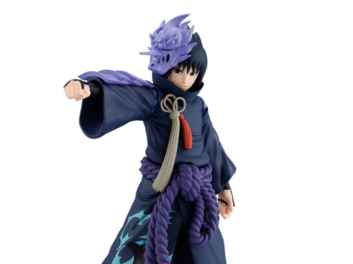 NARUTO SHIPPUDEN - FIGURE - UCHIHA SASUKE (ANIMATION 20TH ANNIVERSARY COSTUME)