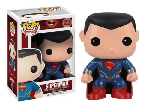 Man Of Steel- Superman Pop! Vinyl Figure (Box not Mint)