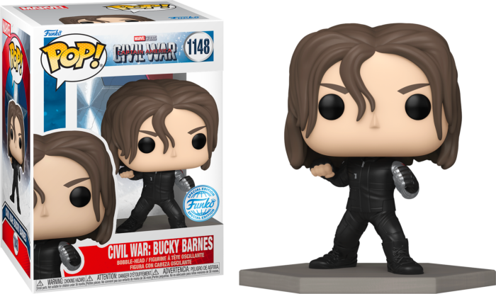 Captain America: Civil War - Bucky Barnes Build-A-Scene Pop! Vinyl Figure