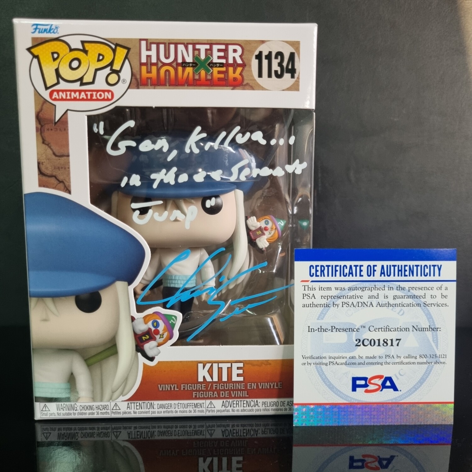 Hunter x Hunter - Kite Pop! Vinyl Figure (Signed)