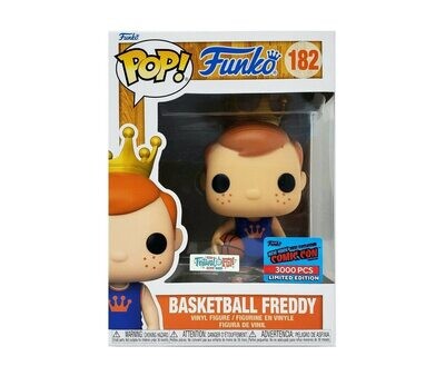 Freddy Funko - Basketball Freddy Pop! Vinyl Figure (NYCC 2021 Exclusive)