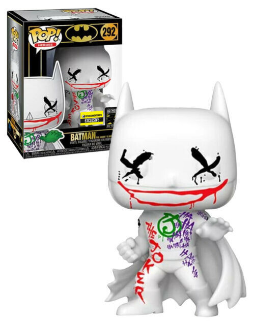 Batman Animated - Joker&#39;s Wild 80th Anniversary Pop! Vinyl Figure (Box Damaged)