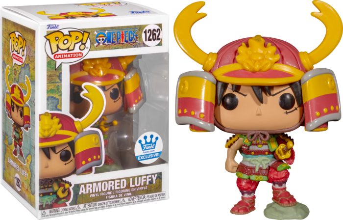 One Piece - Armored Luffy Pop! Vinyl Figure (Funko Exclusive) (Box Damaged)