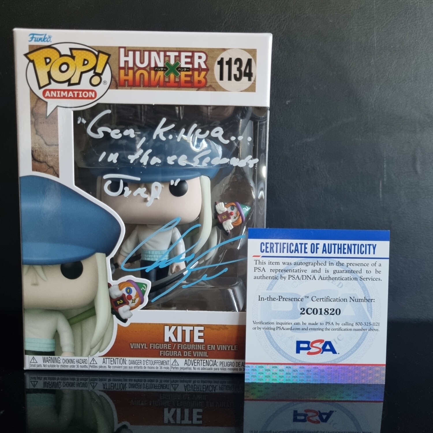 Hunter x Hunter - Kite Pop! Vinyl Figure (Signed)