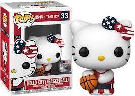 Saniro- Hello Kitty X Sports Team USA- Basketball Pop! Vinyl Figure