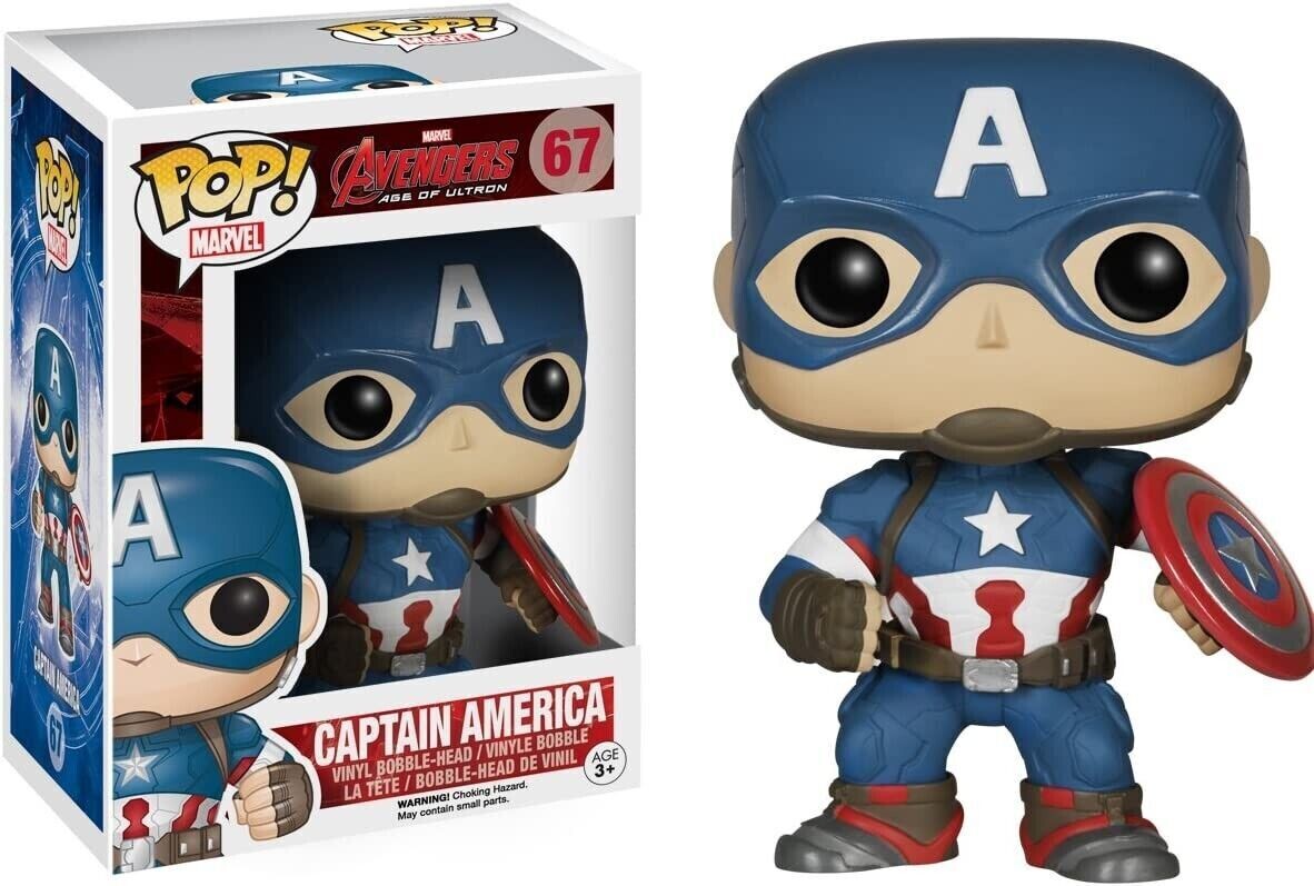 Marvel Avengers Age Of Ultron- Cptain America Pop! Vinyl Figure (Box Minor Damaged)